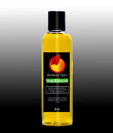 Hemp and Avocado Hair and Body Oil