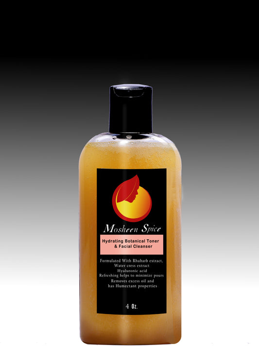 Botanical Toner and Facial Cleanser