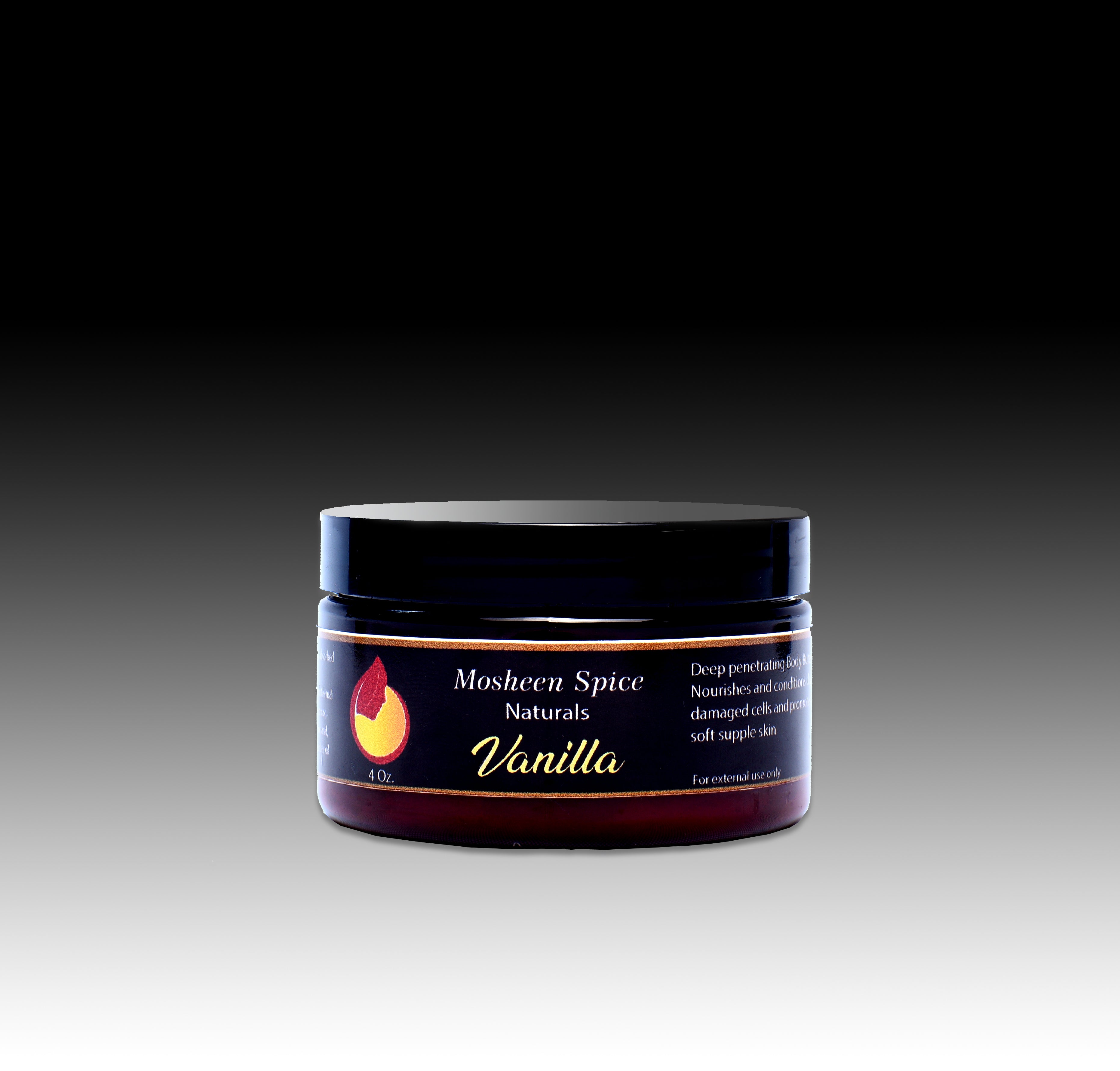 Vanilla - Healing, Conditioning Skin Body Butter – MosheenSpice
